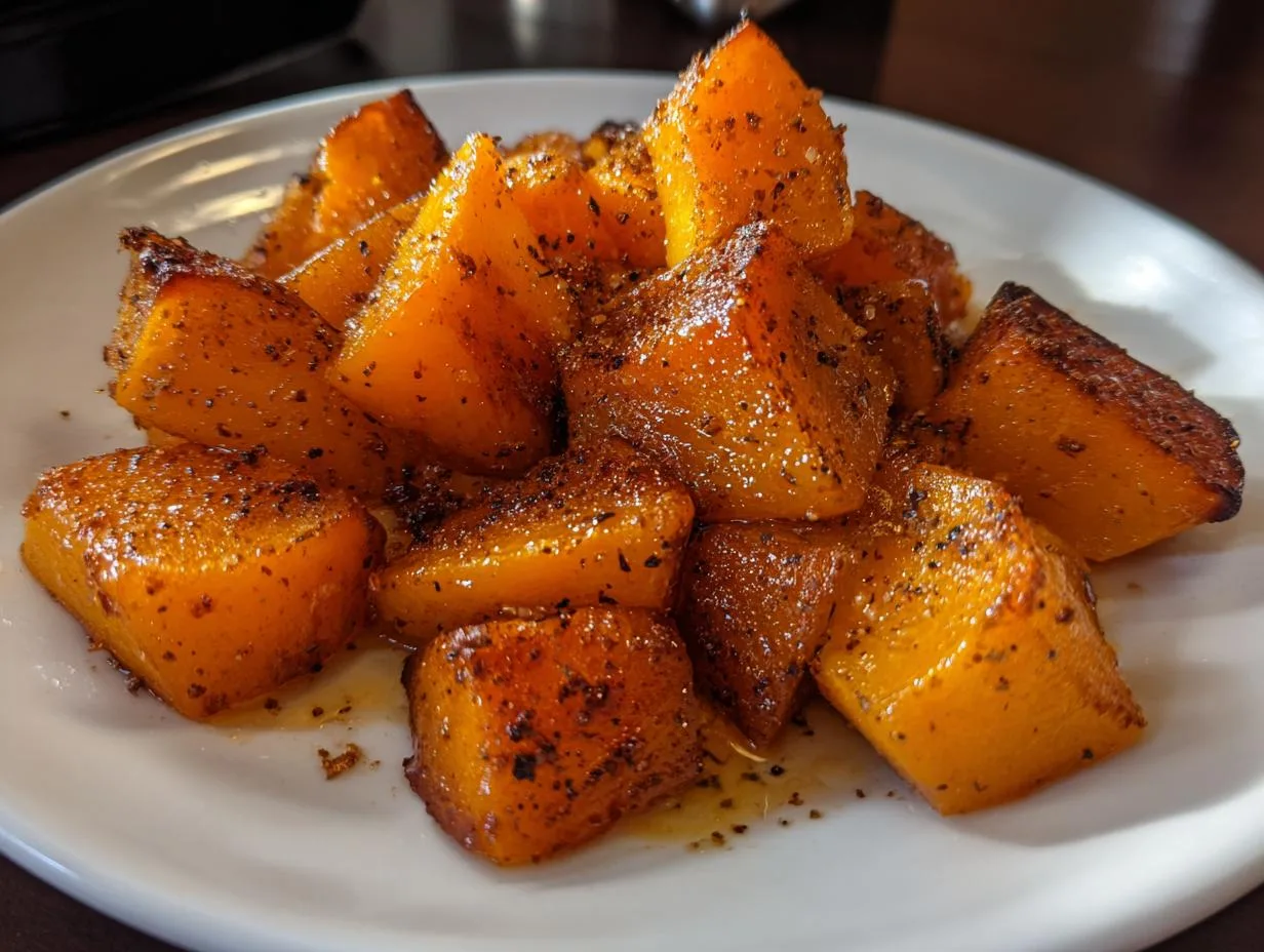 Honey Roasted Butternut Squash Recipe in 3 Simple Steps