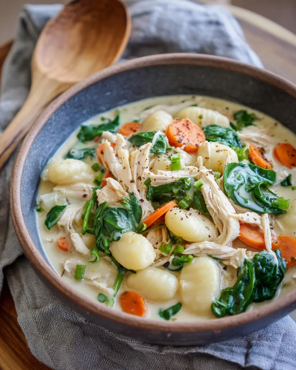 Rotisserie Chicken Gnocchi Soup - detail 3