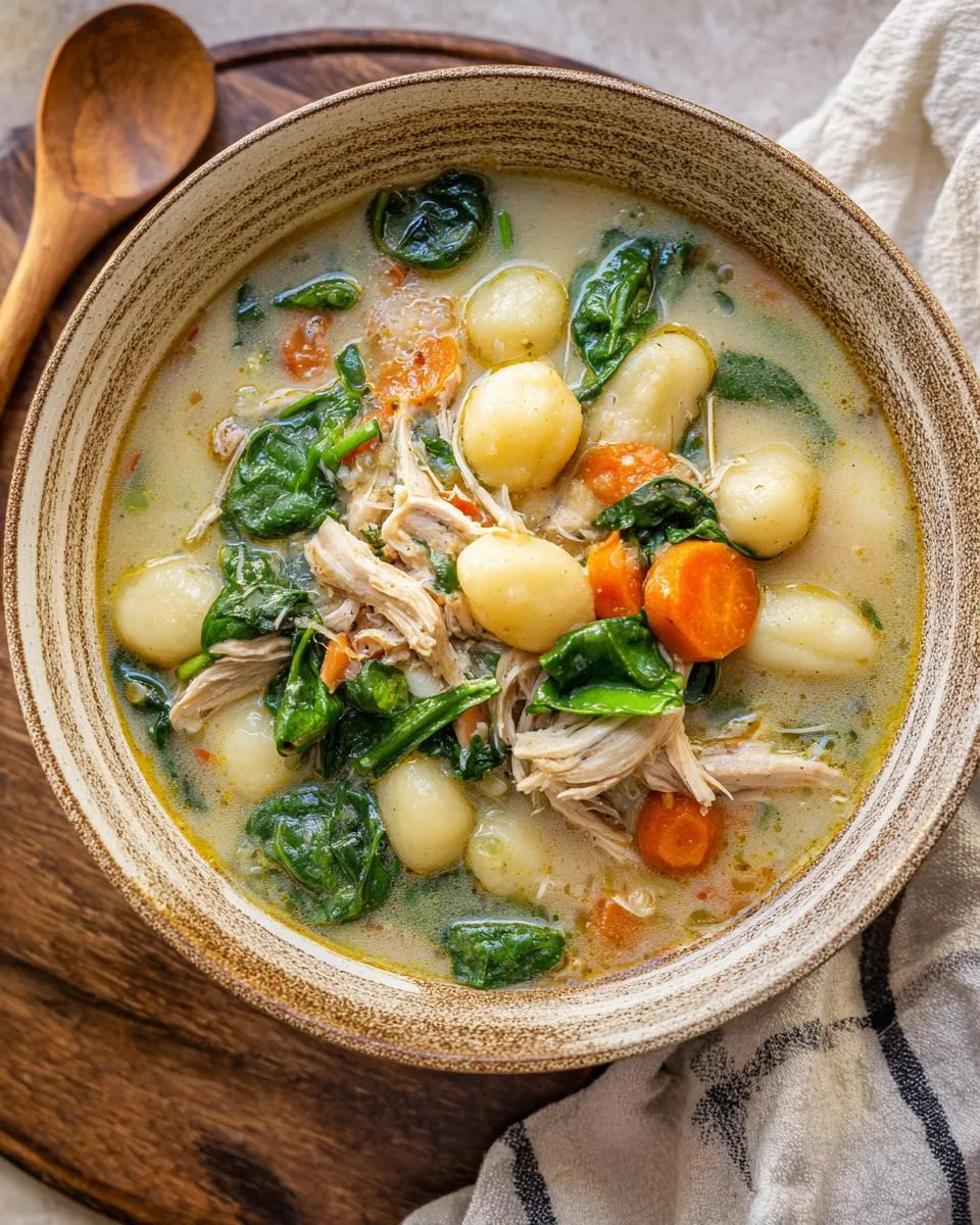 Rotisserie Chicken Gnocchi Soup - detail 4