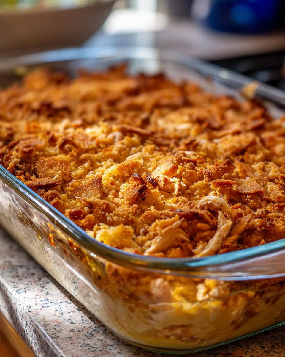 Rotisserie Chicken Stuffing Casserole - detail 4