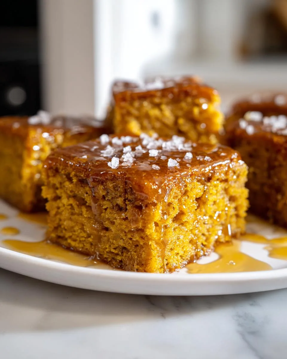Salted Maple Pumpkin Blondies - detail 4