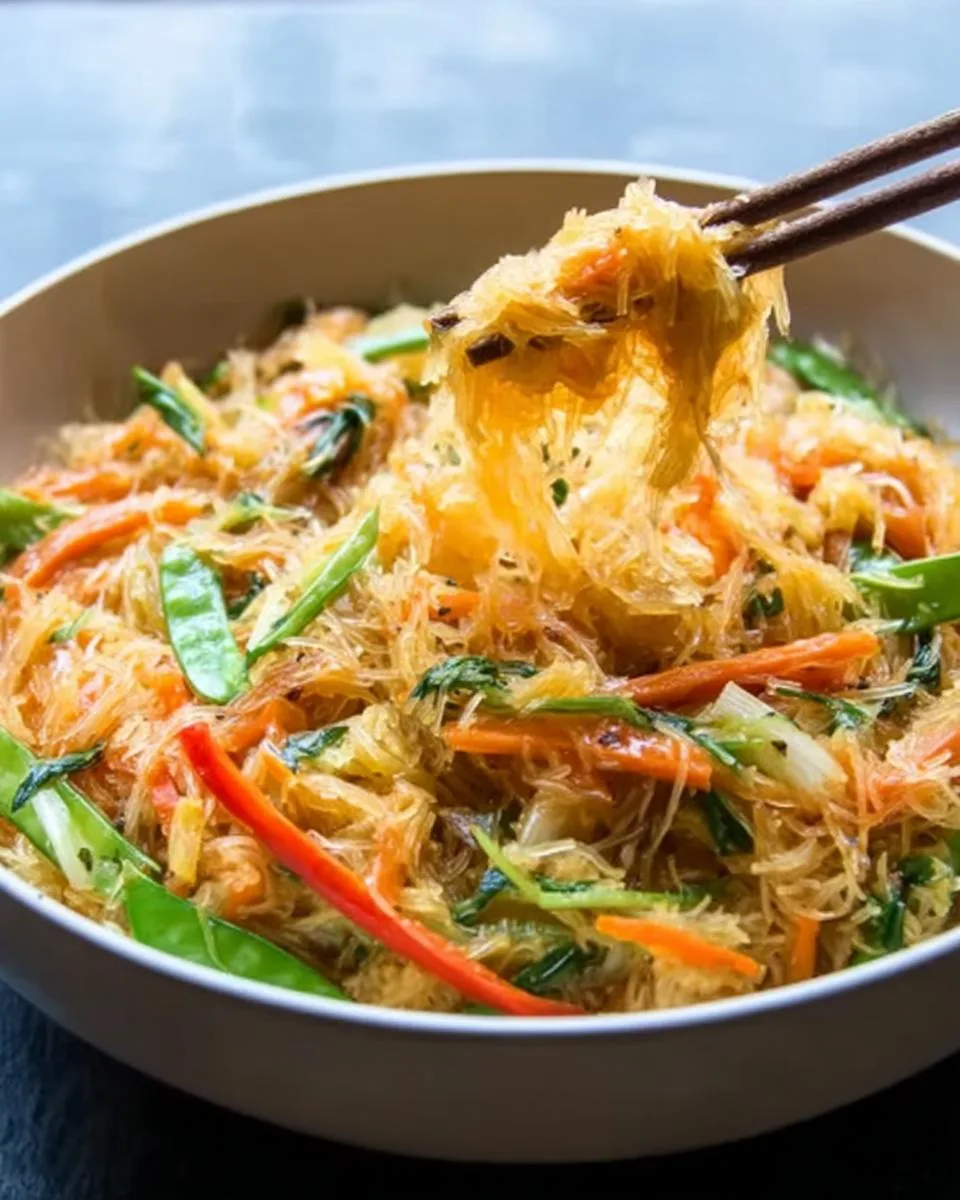Spaghetti Squash Chow Mein - detail 4