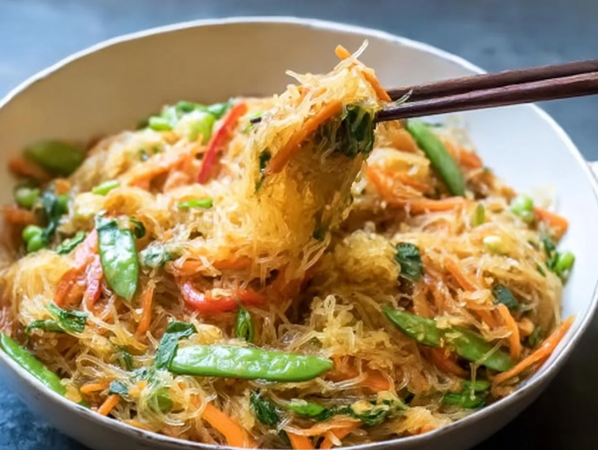 Irresistible 30-Minute Spaghetti Squash Chow Mein Recipe