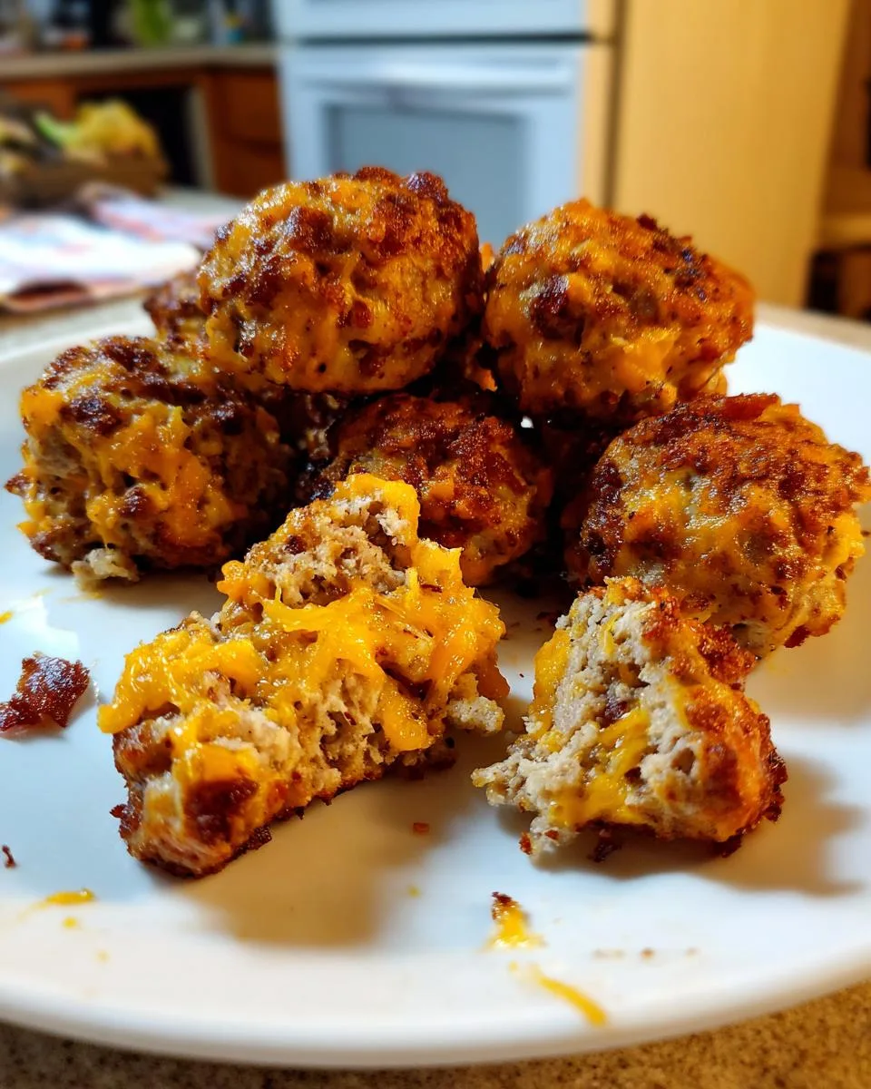 Stuffing Sausage Balls - detail 3
