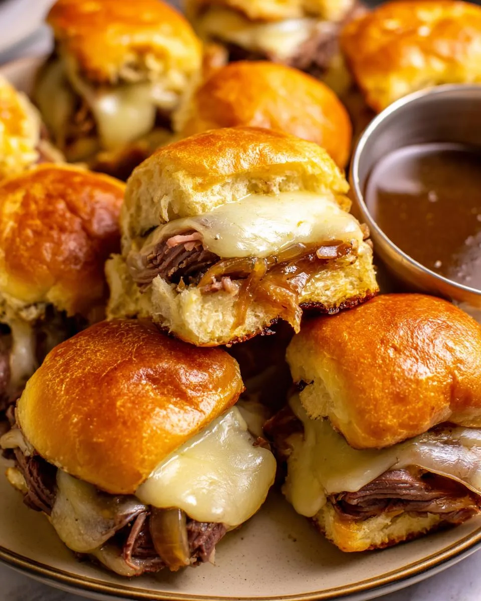 Tasty French Dip Sliders - detail 3