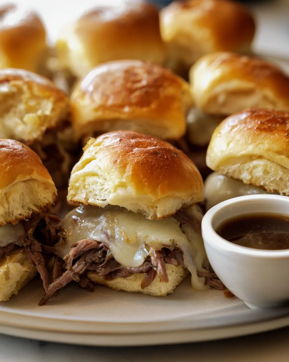Tasty French Dip Sliders - detail 4