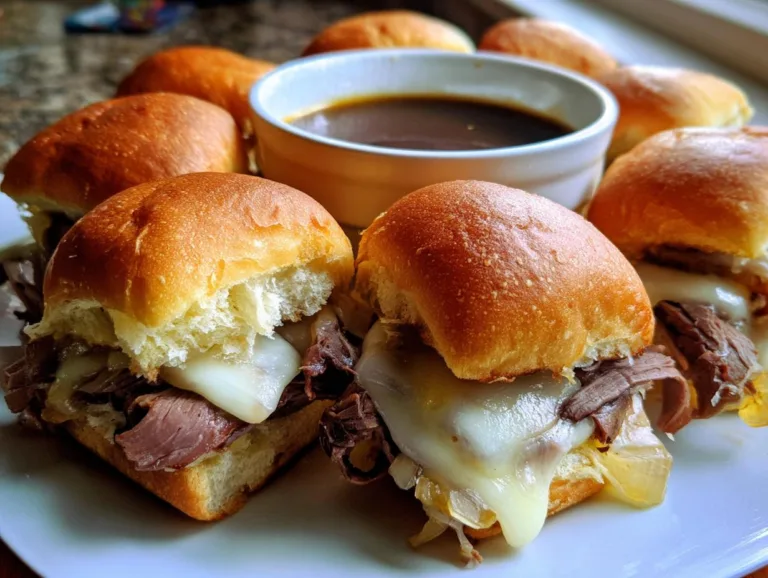 Tasty French Dip Sliders
