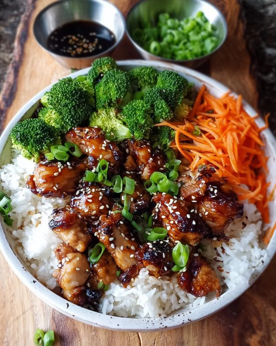 Teriyaki Chicken Bowls - detail 1