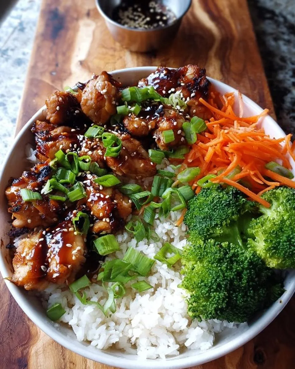 Teriyaki Chicken Bowls - detail 2