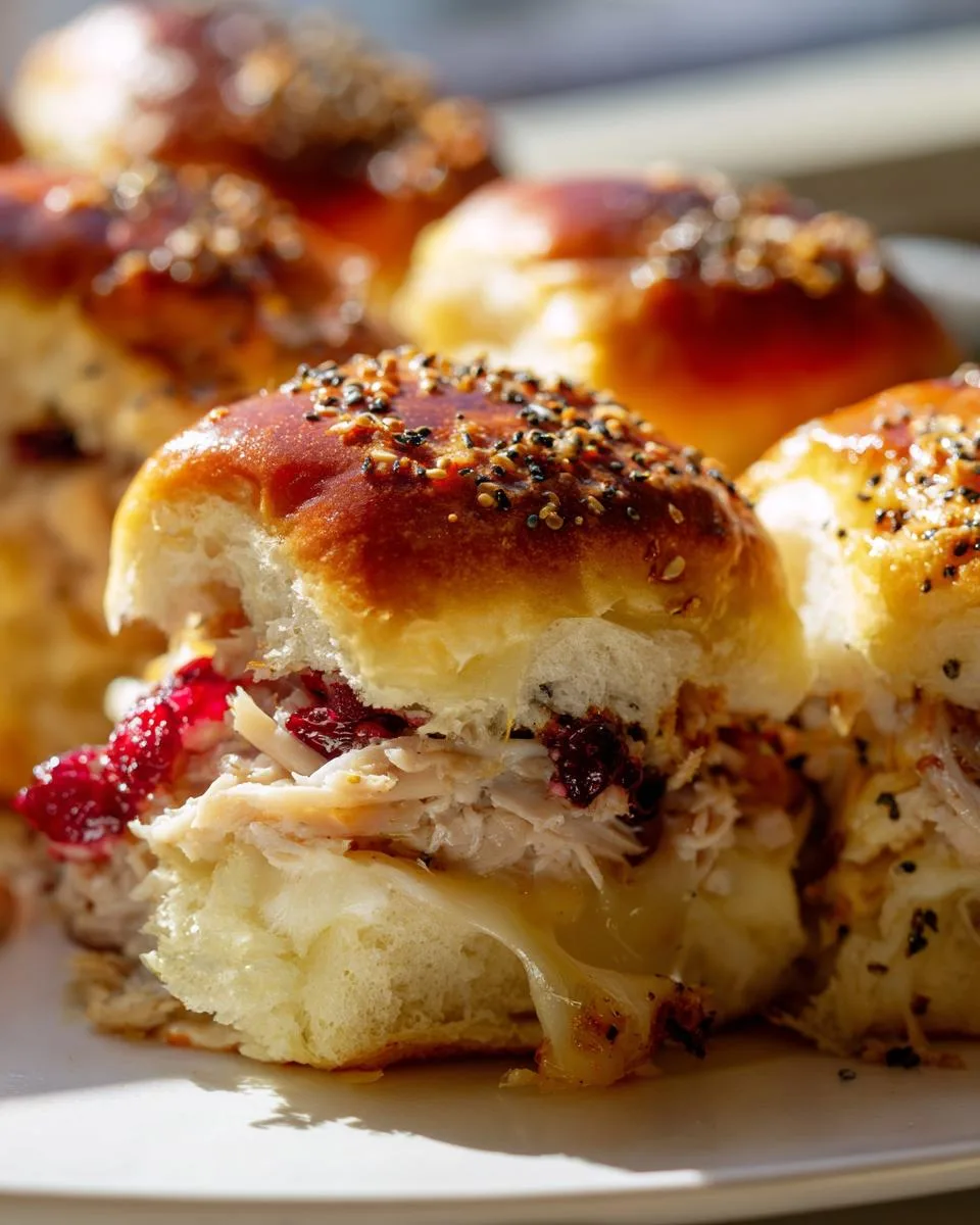 Turkey Cranberry Sliders - detail 4