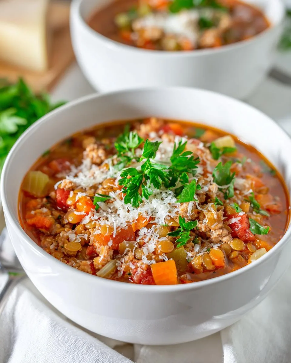 Turkey Lentil Soup - detail 4