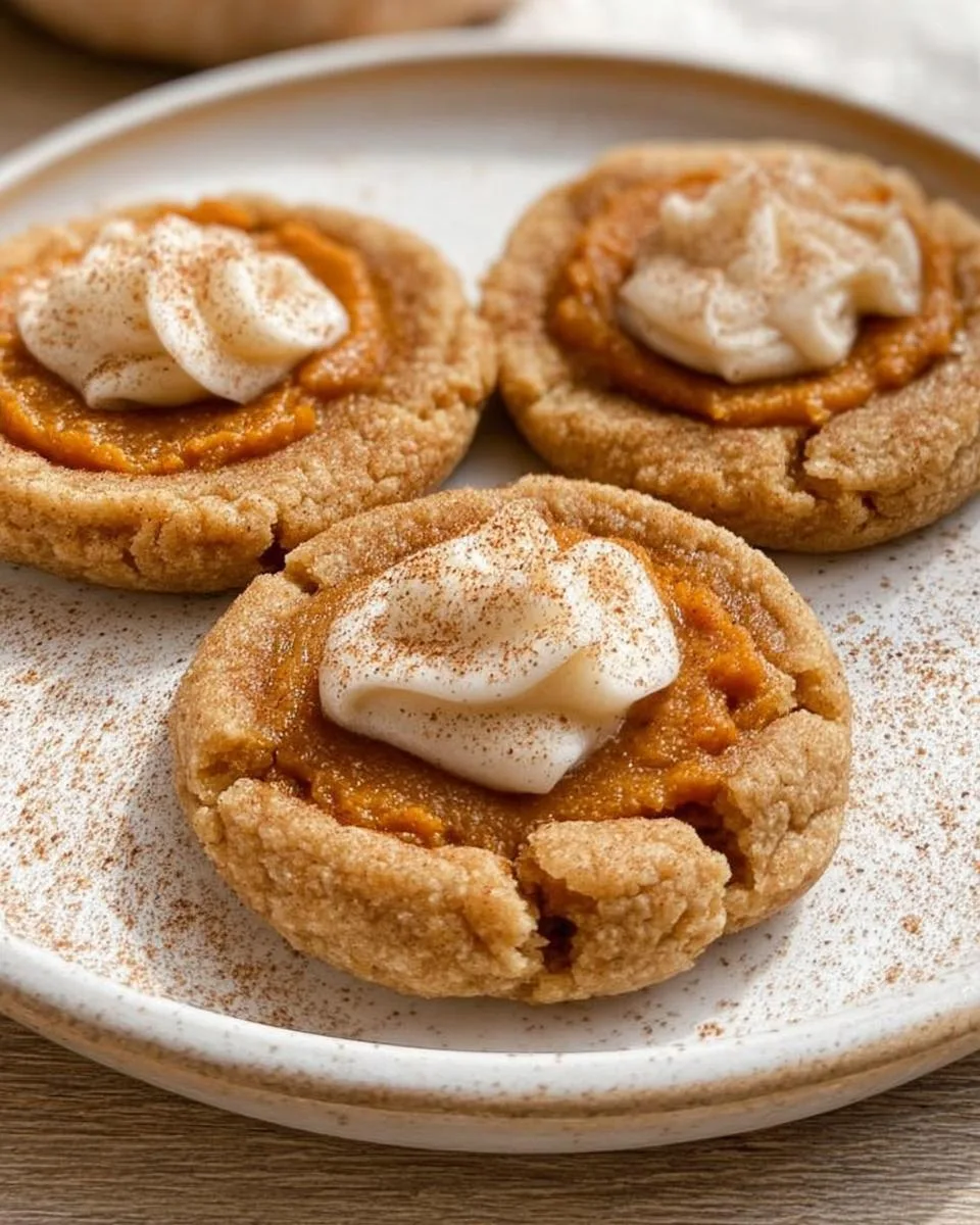 Vegan Pumpkin Pie Cookies - detail 3
