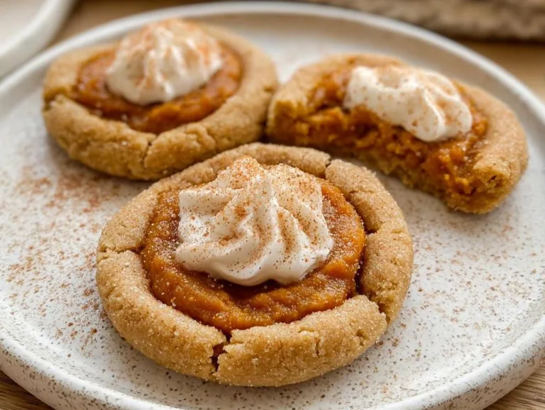 Vegan Pumpkin Pie Cookies