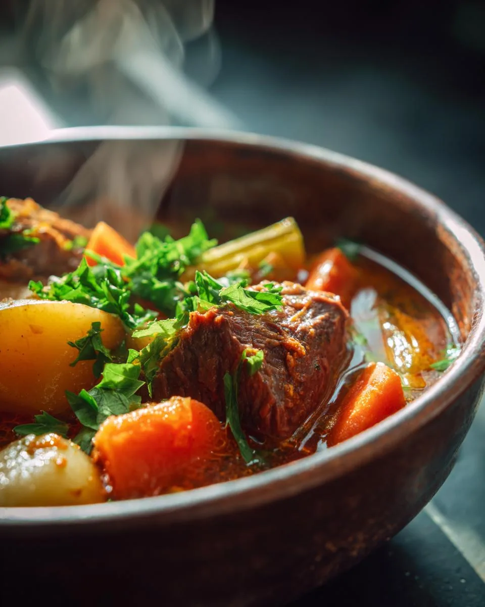Vegetable Beef Soup - detail 4