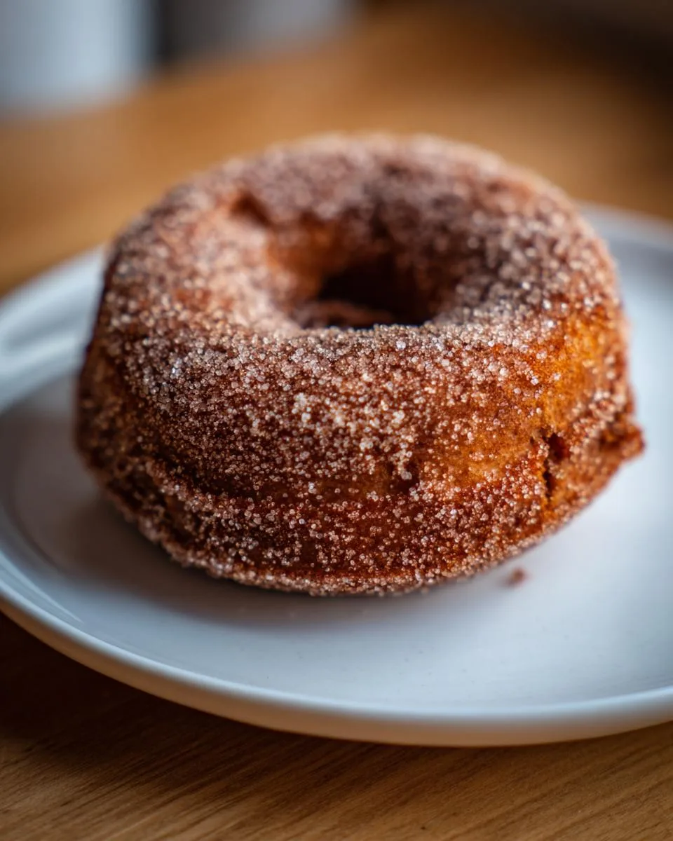 baked pumpkin donuts - detail 1