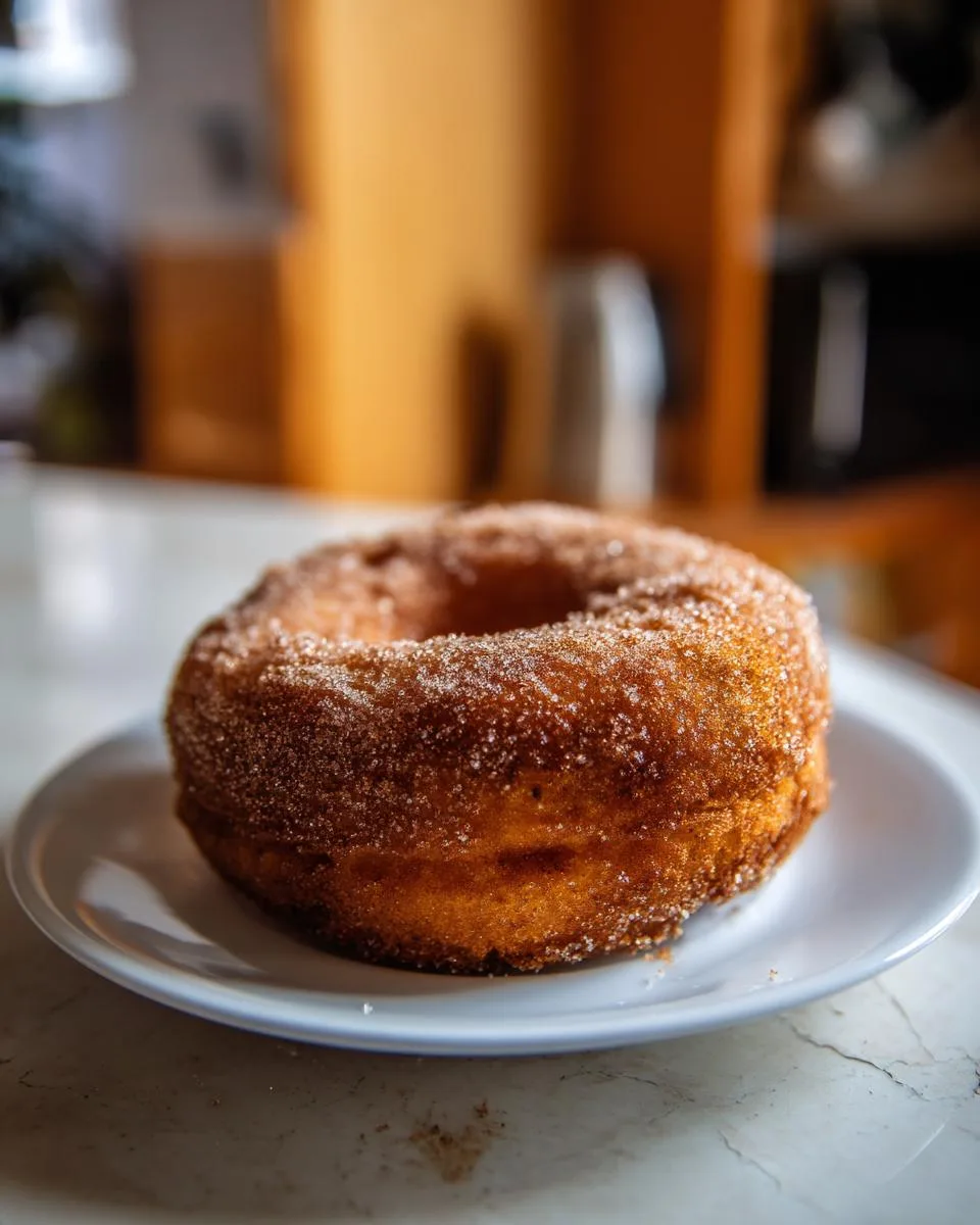 baked pumpkin donuts - detail 2