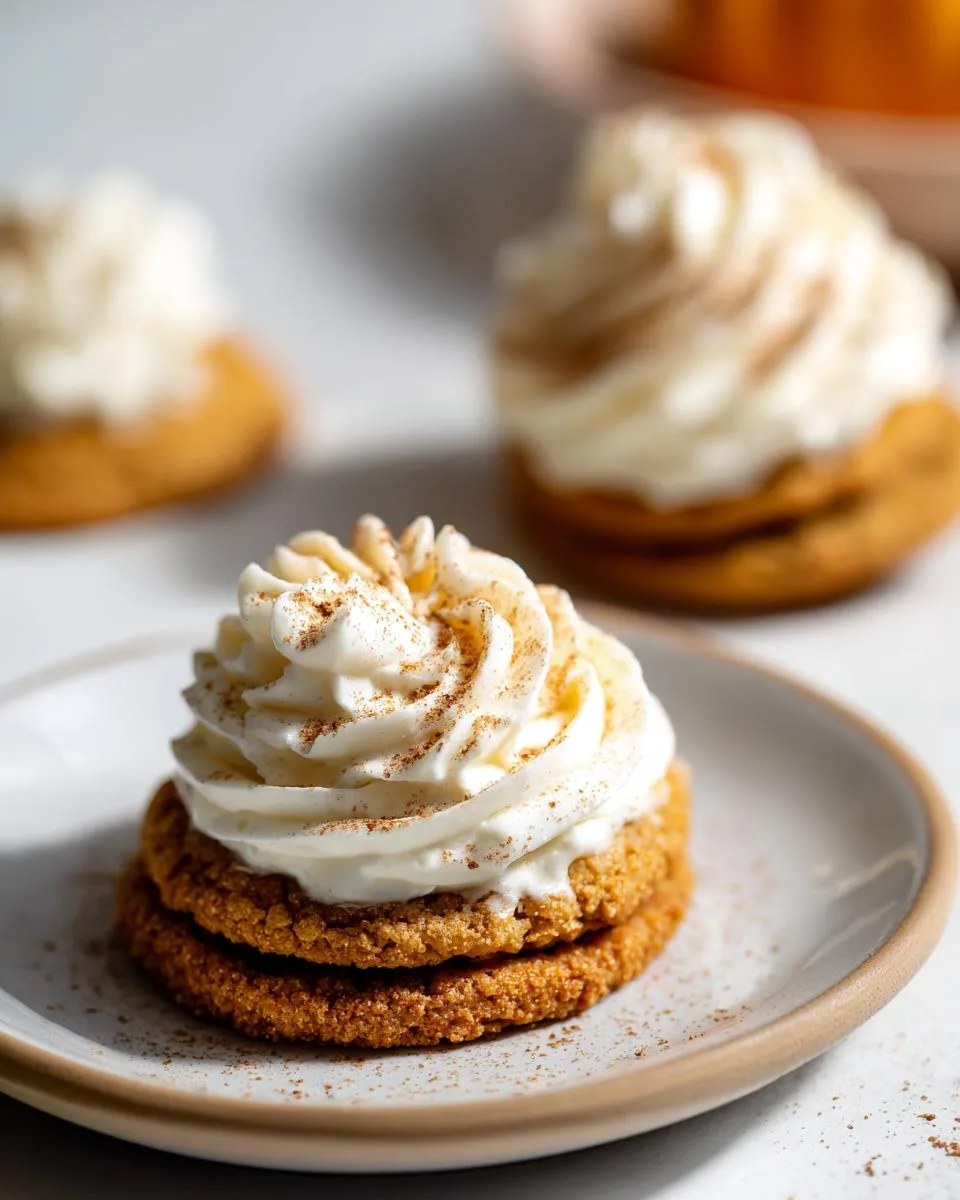 pumpkin pie cookies - detail 3