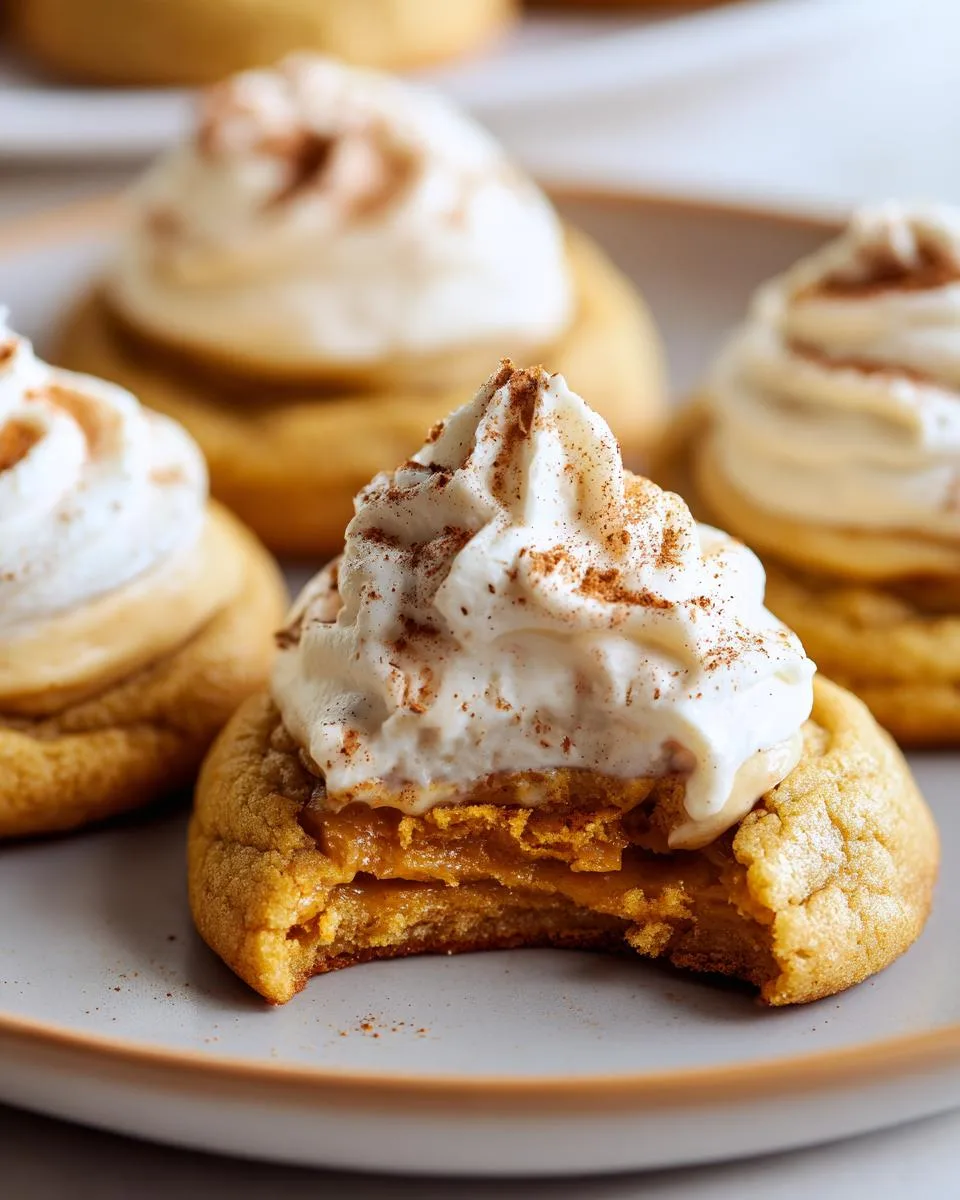 pumpkin pie cookies - detail 4