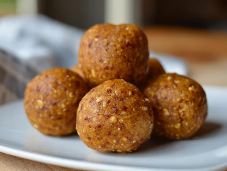 pumpkin pie energy balls