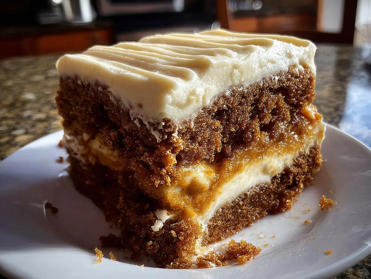 Decadent Pumpkin Spice Gooey Cake in 45 Minutes