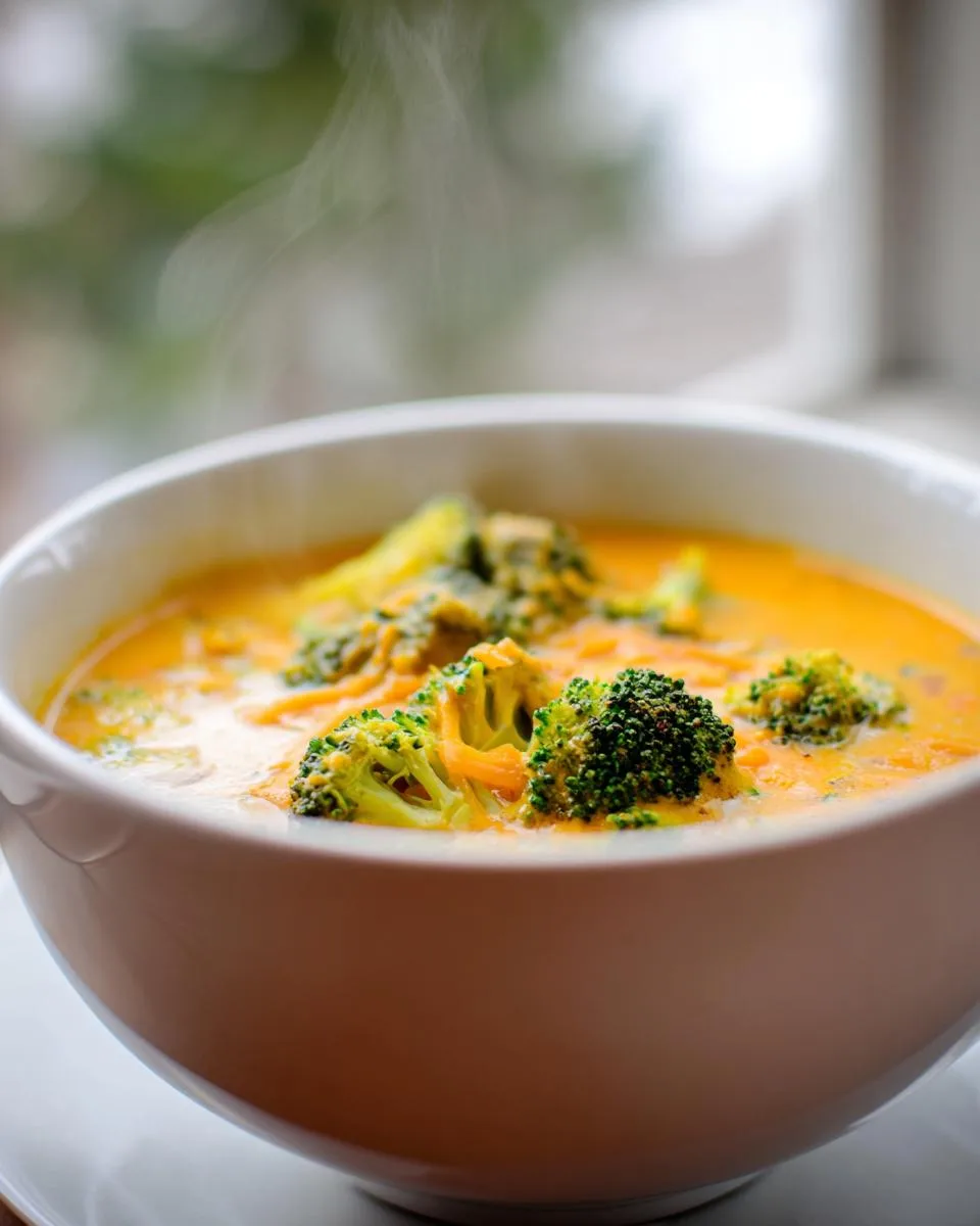 30 Minute Broccoli Cheese Soup - detail 3