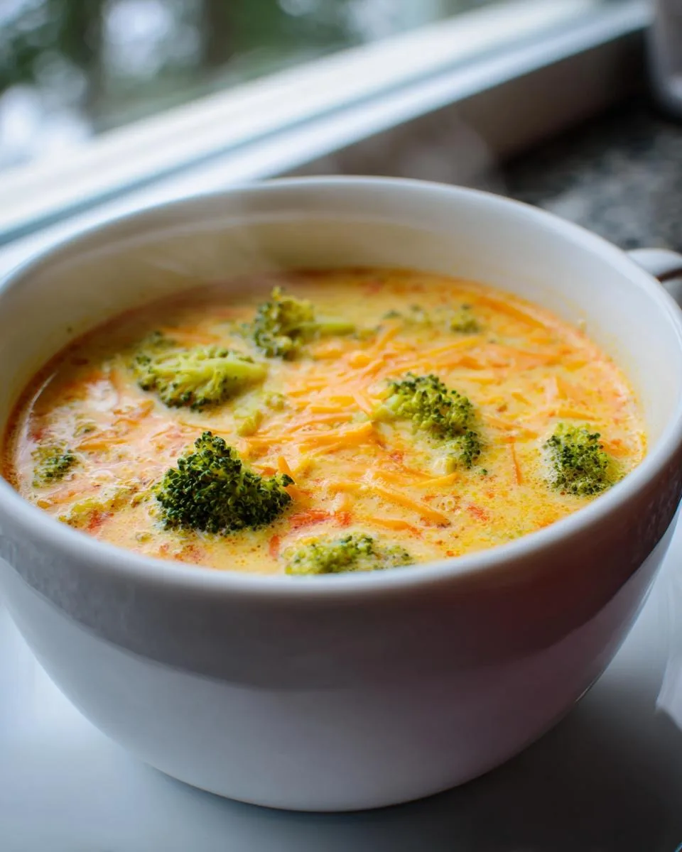 30 Minute Broccoli Cheese Soup - detail 4