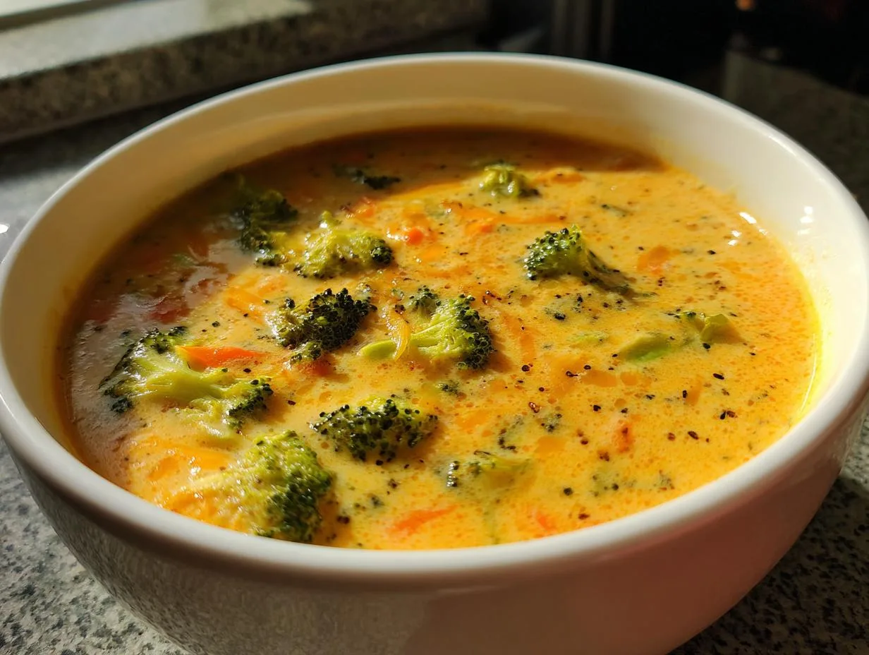 30 Minute Broccoli Cheese Soup: Creamy Comfort in a Flash