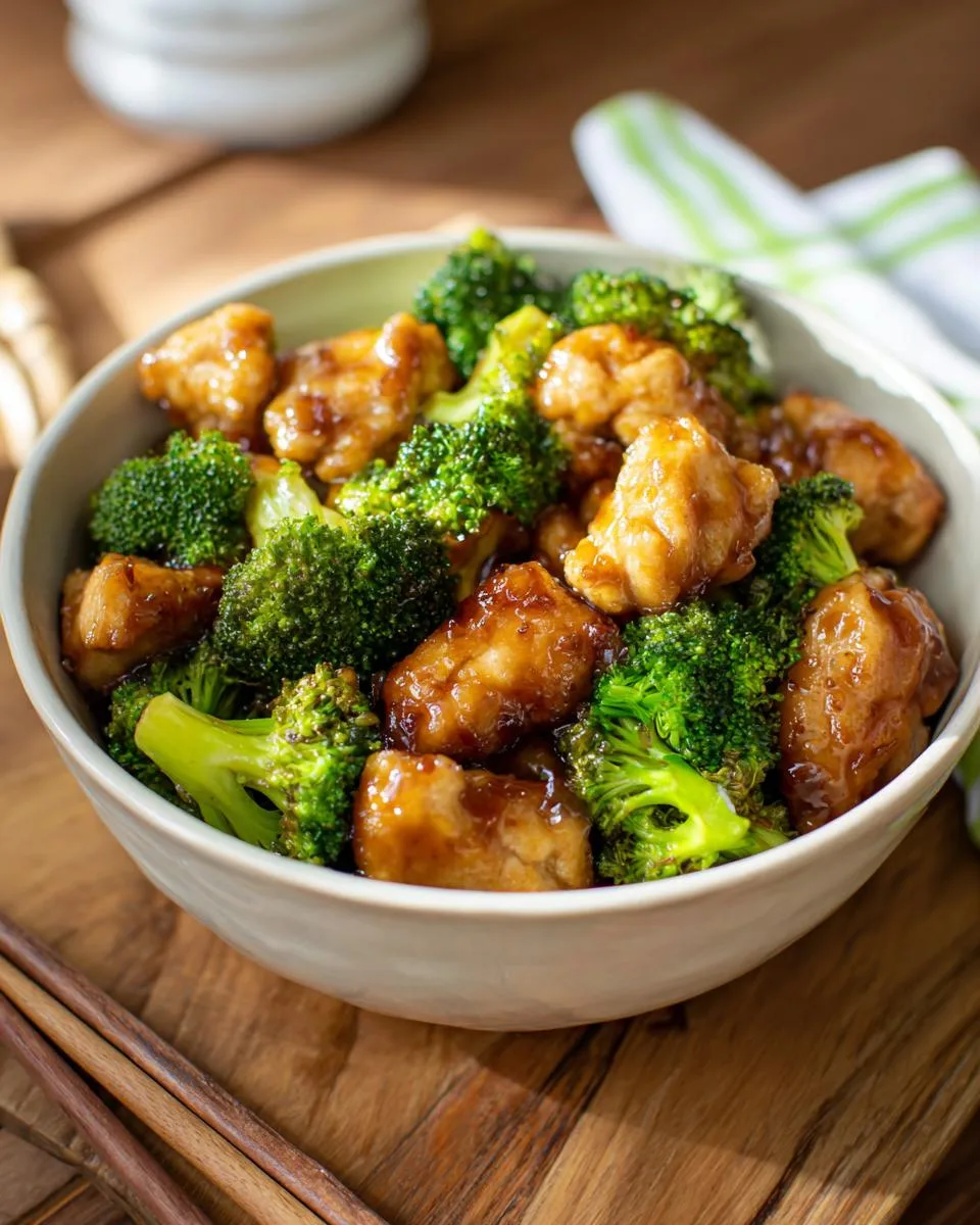 30-minute honey garlic chicken and broccoli - detail 2