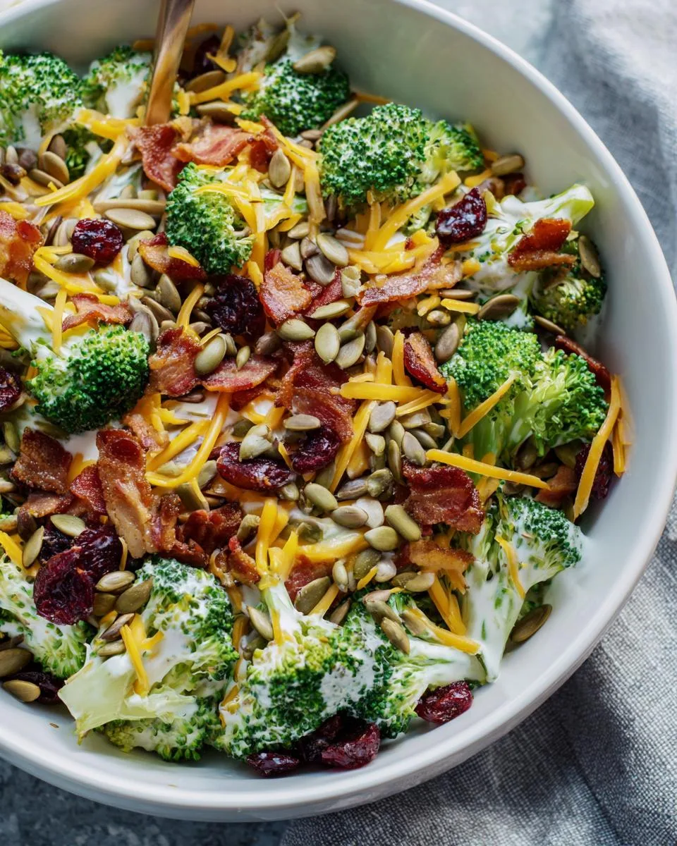 Broccoli Bacon Salad - detail 4