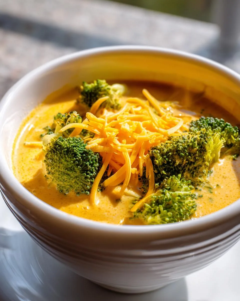 Broccoli Cheddar Soup - detail 3