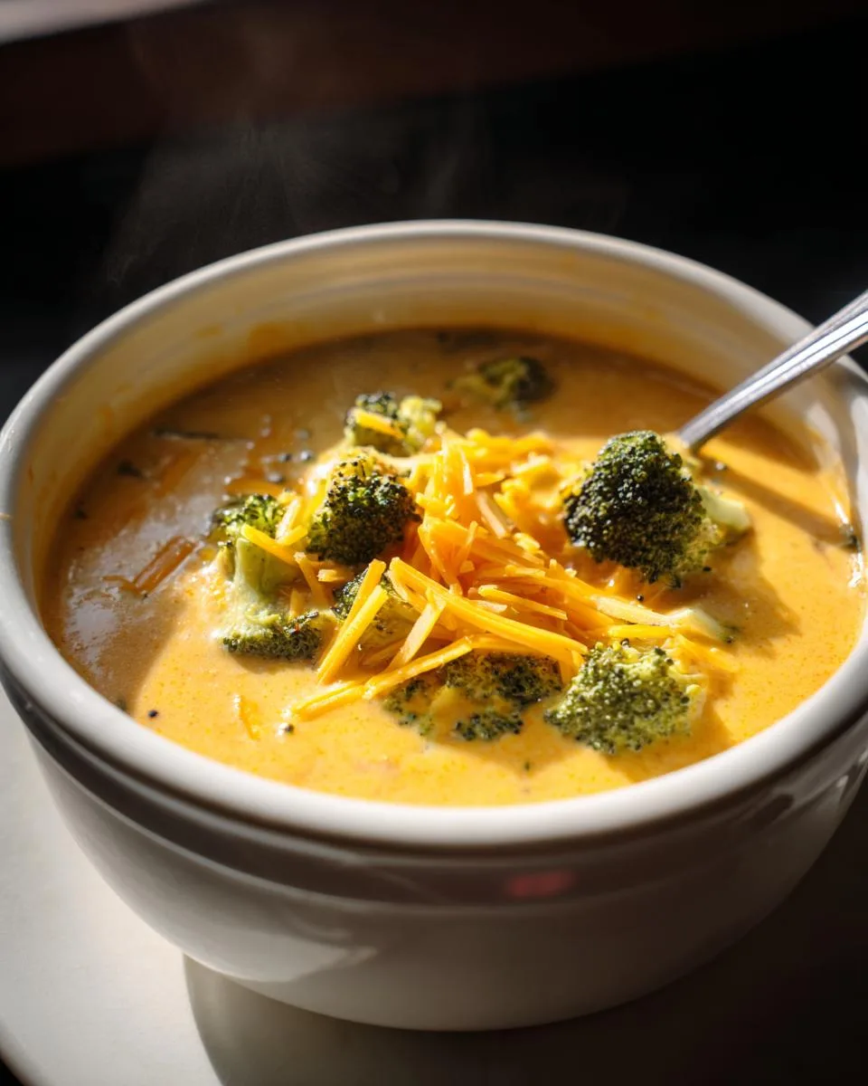 Broccoli Cheddar Soup - detail 4
