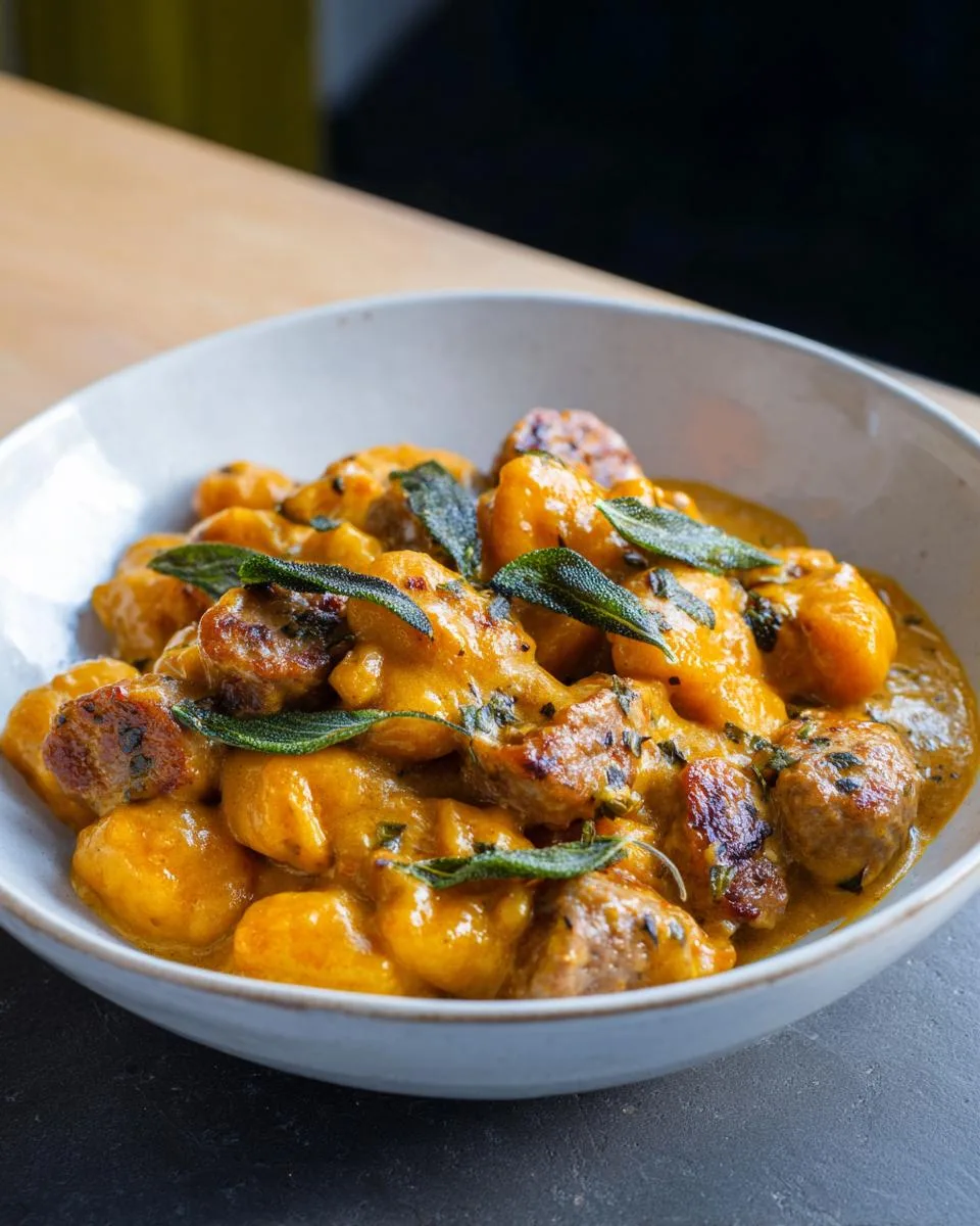 Butternut Sausage Gnocchi Recipe - detail 2