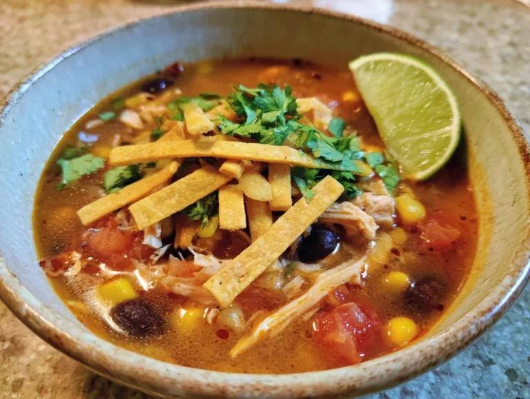 Cheap Chicken Tortilla Soup