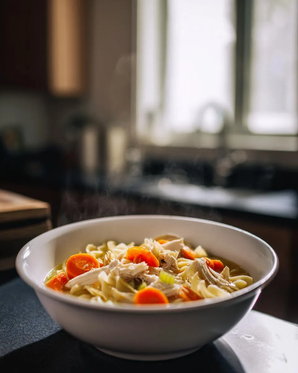 Chick Fil A Chicken Noodle Soup - detail 3