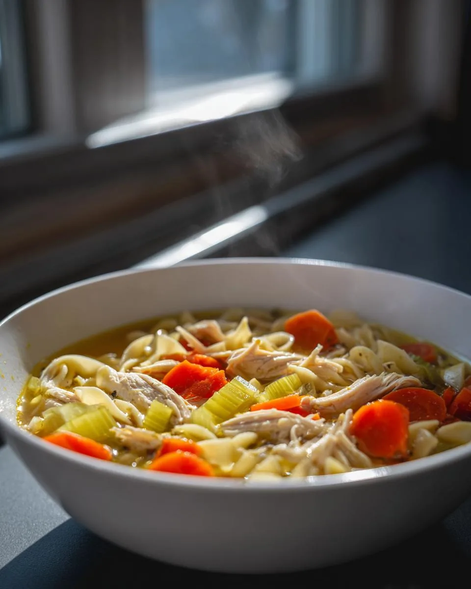 Chick Fil A Chicken Noodle Soup - detail 4