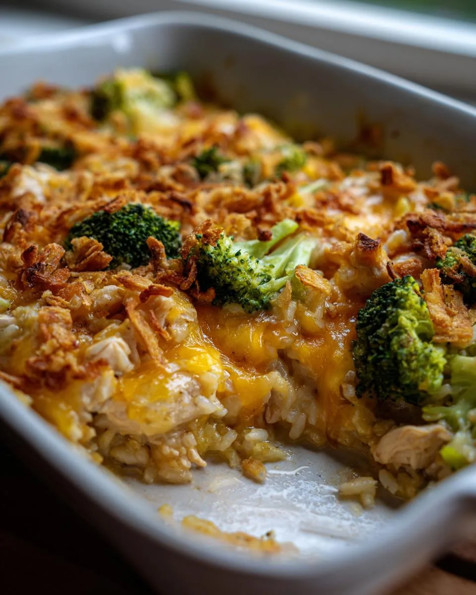 Chicken Broccoli Rice Casserole - detail 3
