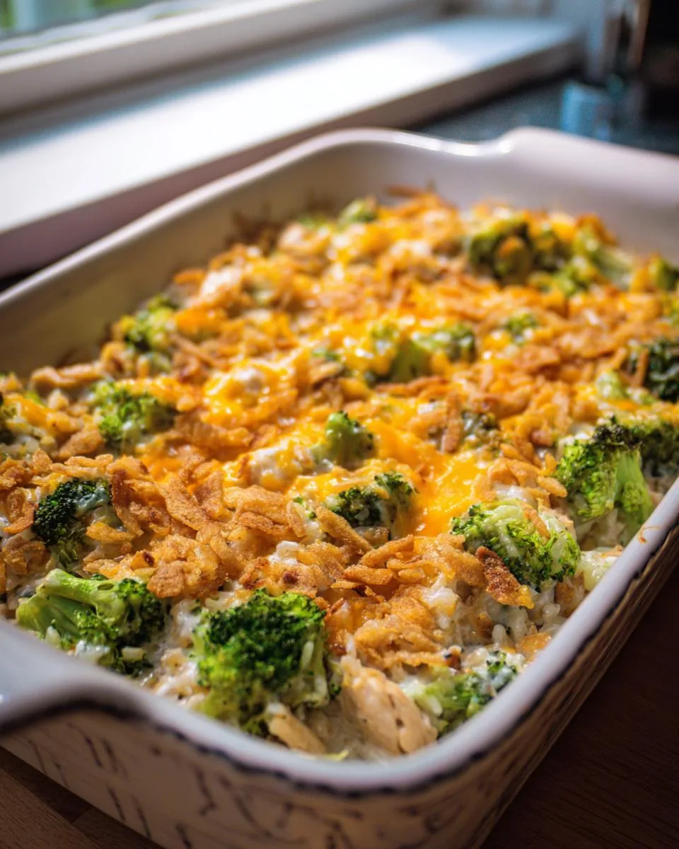 Chicken Broccoli Rice Casserole - detail 4