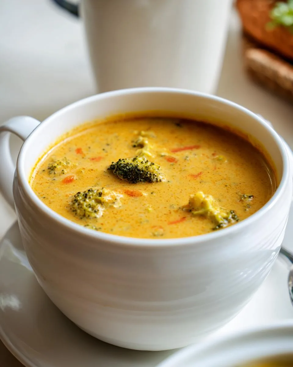 Copycat Panera Broccoli Cheddar Soup (One-Pot) - detail 4