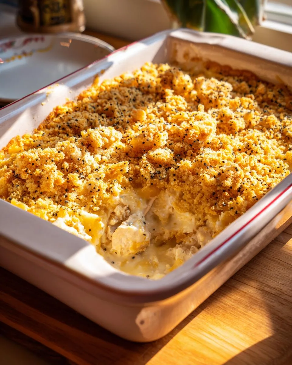 Creamy Chicken Ritz Casserole - detail 3