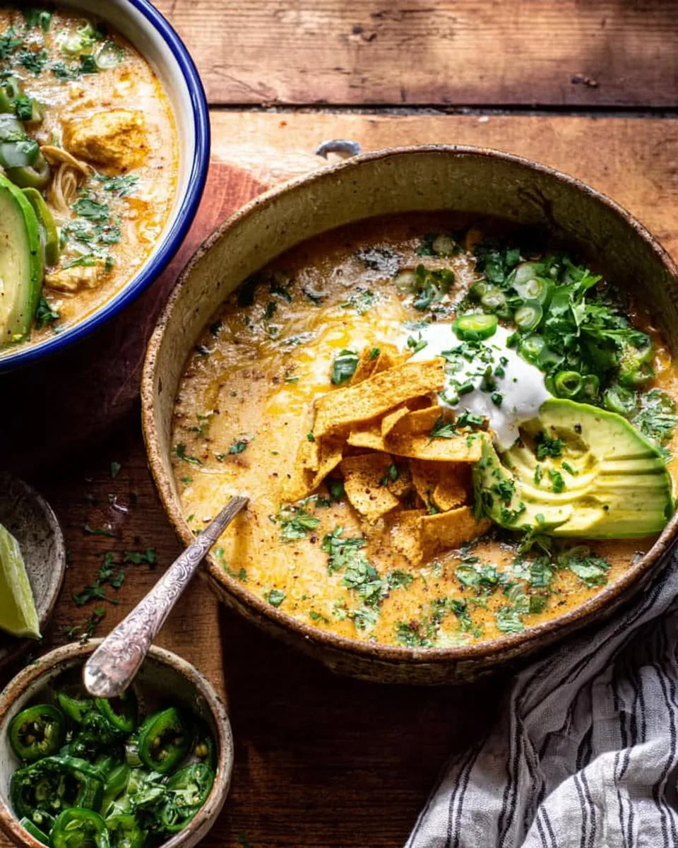 Creamy Chicken Tortilla Soup - detail 3