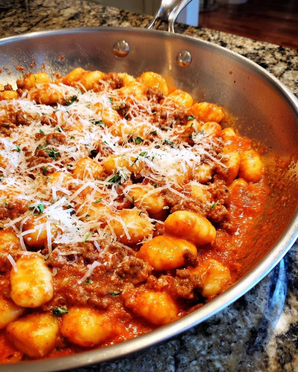 Creamy Ground Beef Gnocchi - detail 3