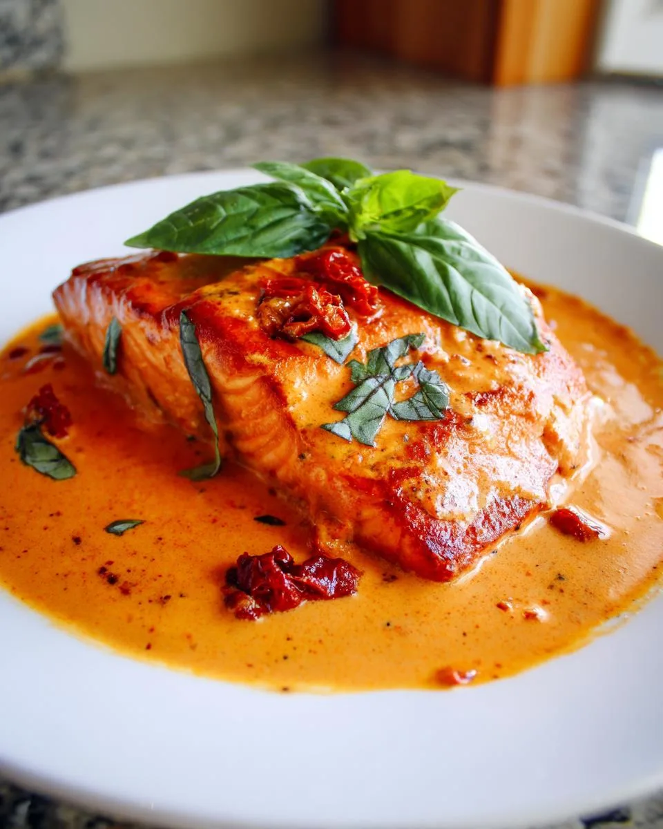 Creamy Marry Me Salmon with Sun-Dried Tomato - detail 1