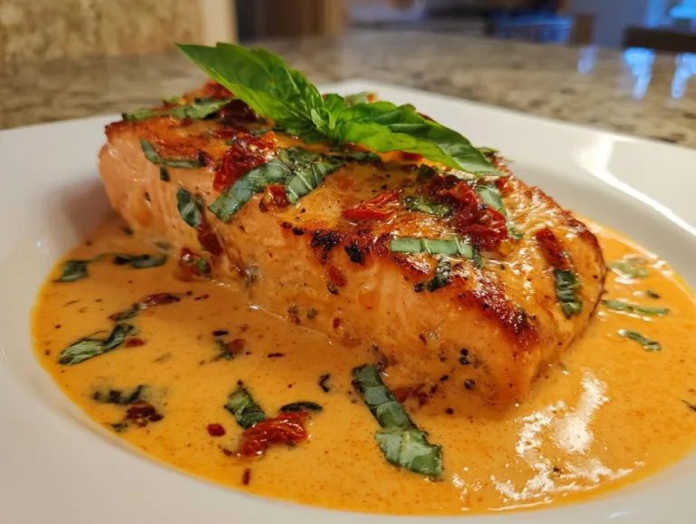 Creamy Marry Me Salmon with Sun-Dried Tomato
