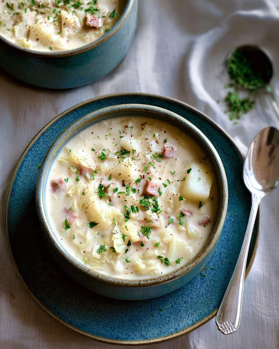 Creamy Potato Soup With Cabbage - detail 4