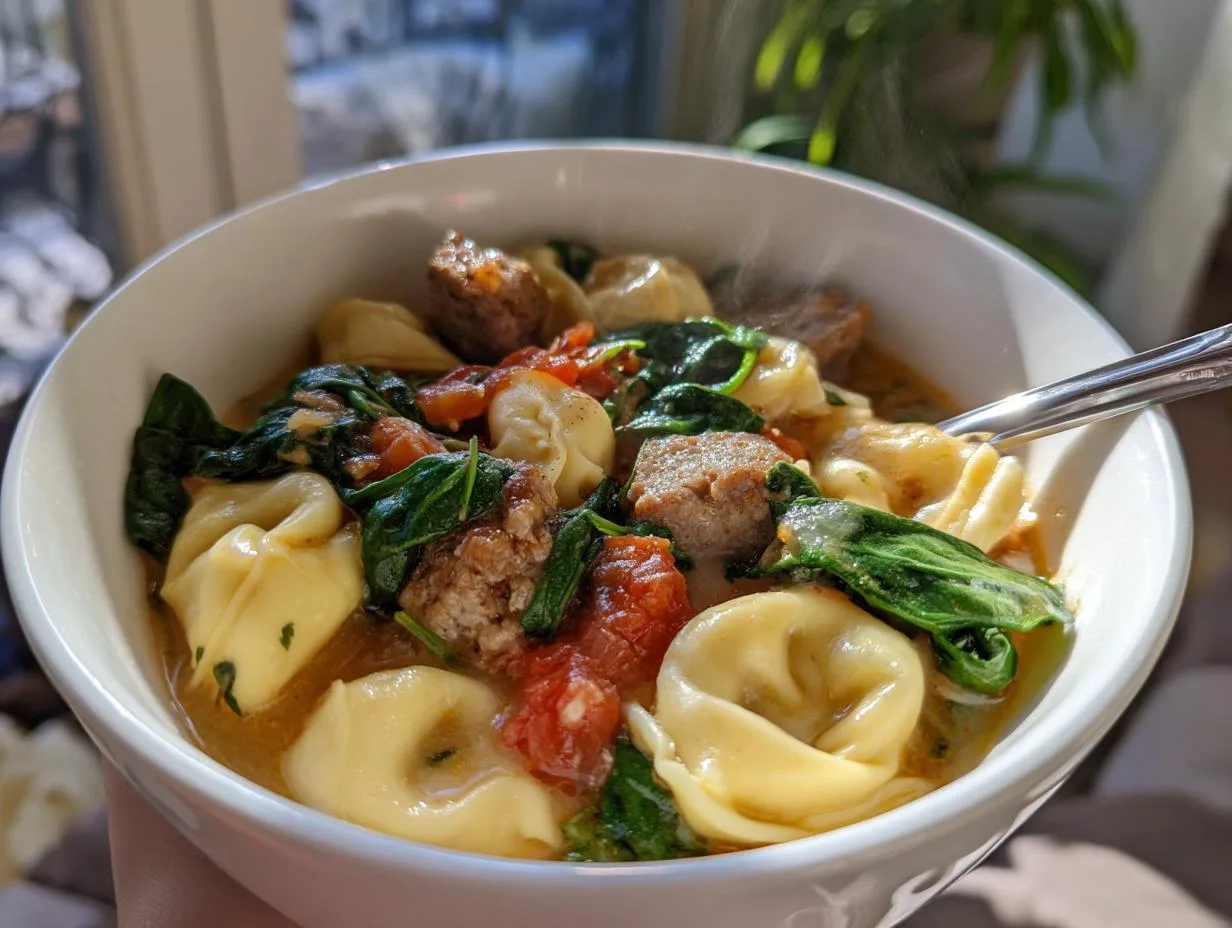 Creamy Sausage Tortellini Soup: 30-Minute Comfort Magic