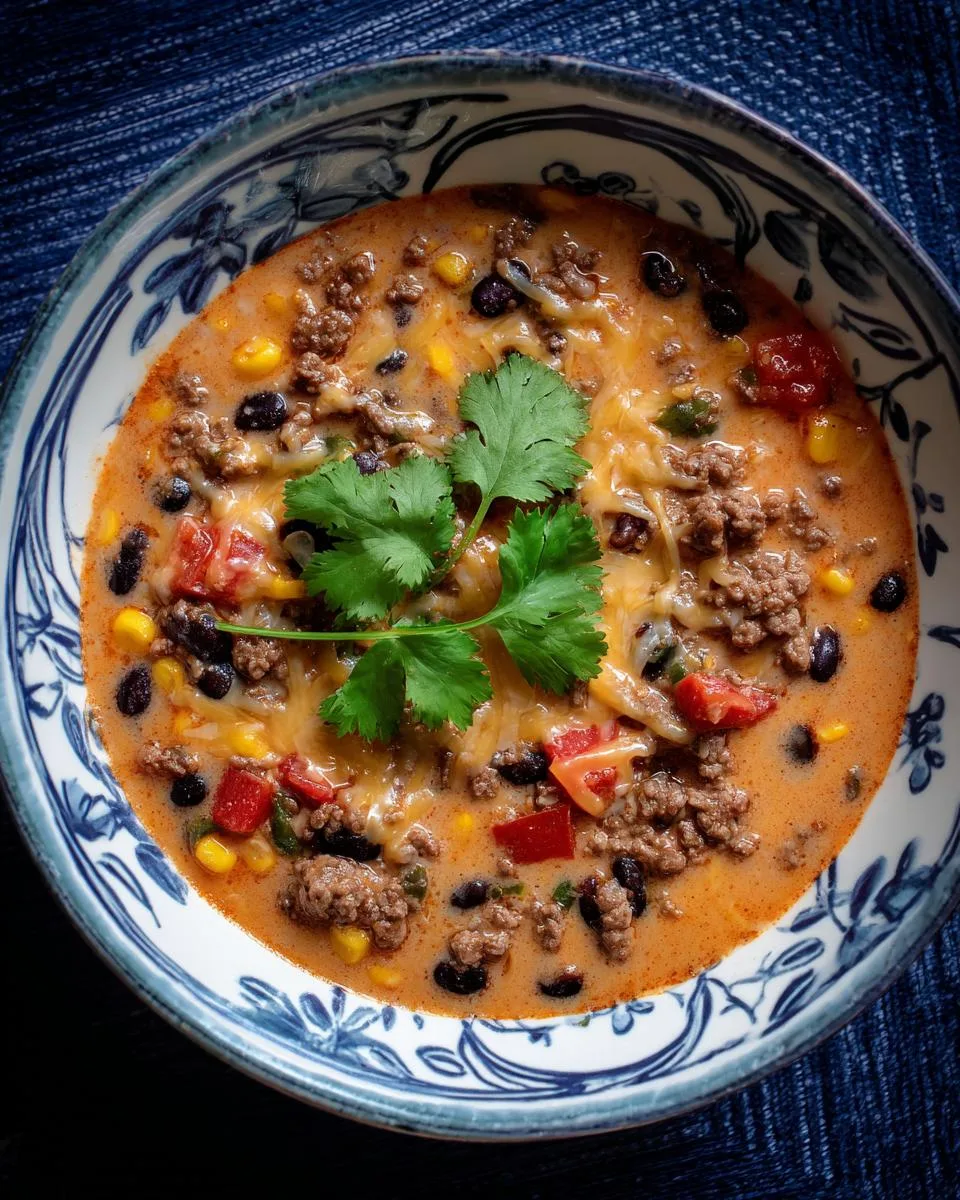 Creamy Taco Soup - detail 1