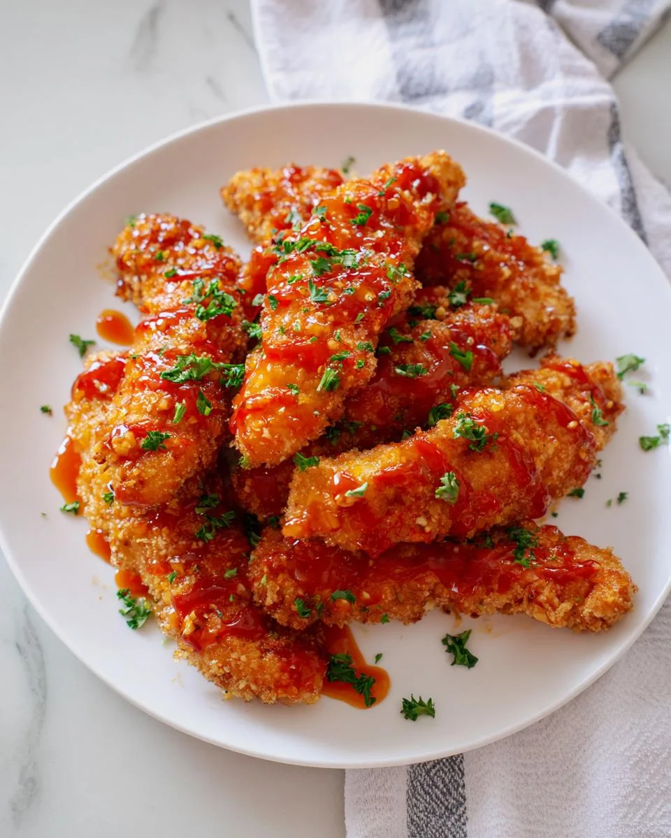 Crispy Bang Bang Chicken - detail 4