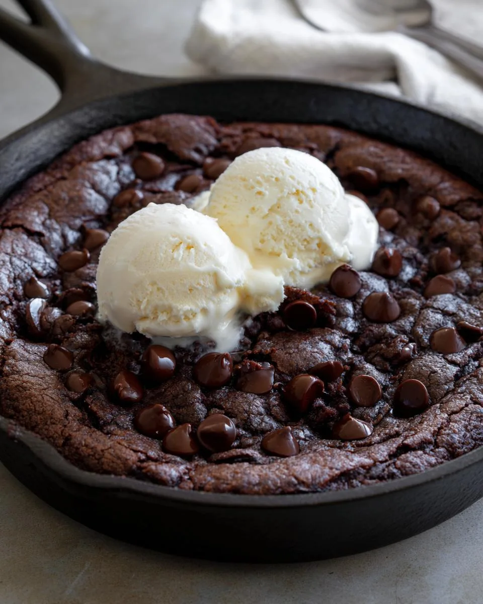 Double Chocolate Skillet Cookie - detail 1