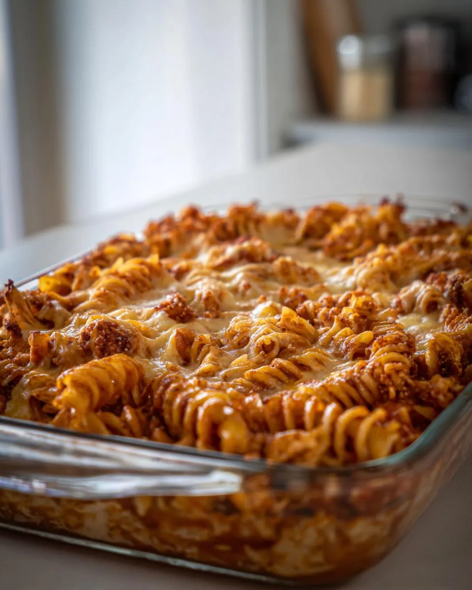 Dump-and-Bake Chicken Parmesan Casserole - detail 1