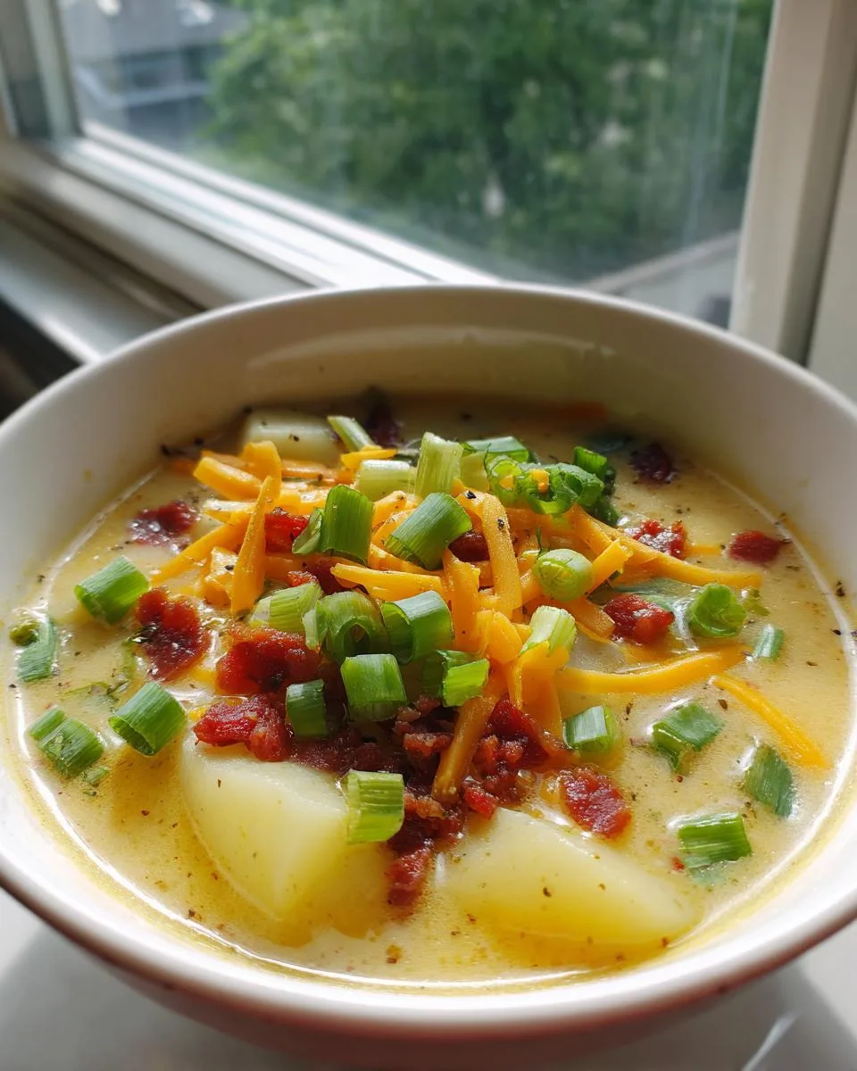 Easy Homemade Potato Soup - detail 4